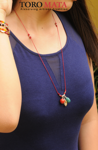 Turquoise, Carnelian & Citrine Trio