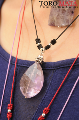 Lilac Amethyst Drop II
