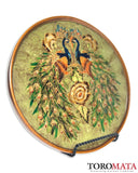 APSC8.6  Two peacocks, One spirit - Vintage Green
