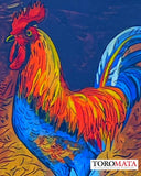 APVR7.10 Vintage Rooster, Vertical