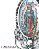 Icon Pendant - Our Lady of Guadalupe / Virgin of the Immaculate Conception (Two-sided)