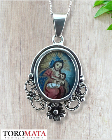 Icon Pendant - Madonna & Child