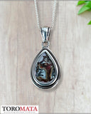 Icon Pendant - Sacred Heart / Our Lady of Bethlehem (Two-sided)