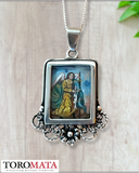 Icon Pendant - Archangel Raphael