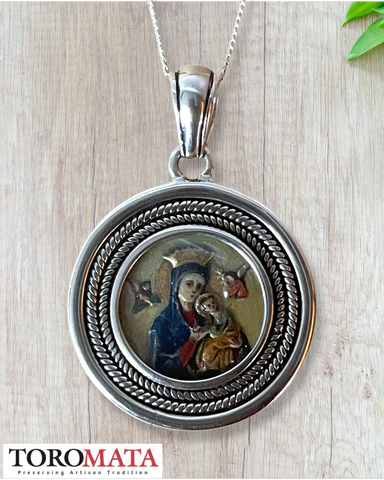 Icon Pendant - Our Lady of Perpetual Help Pendant