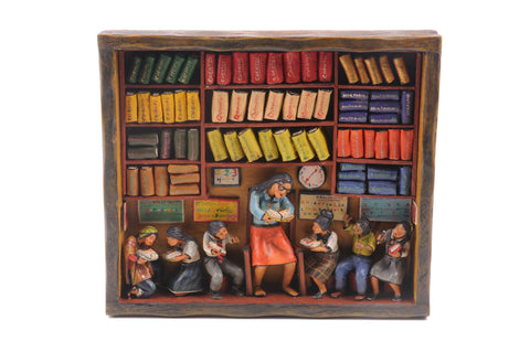 WB003 - School Classroom Retablo