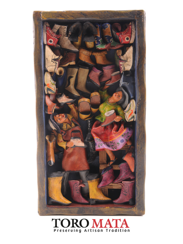 WB001 - Shoe Shop Retablo