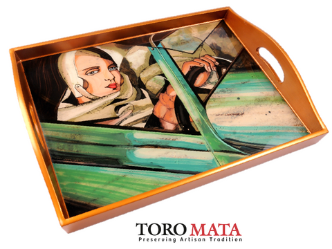 APP46AU - Autoportrait Serving Tray