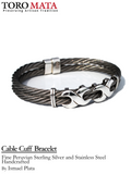 Cable Cuff Bracelet